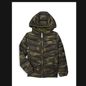 Kids Camouflage Hooded Jacket